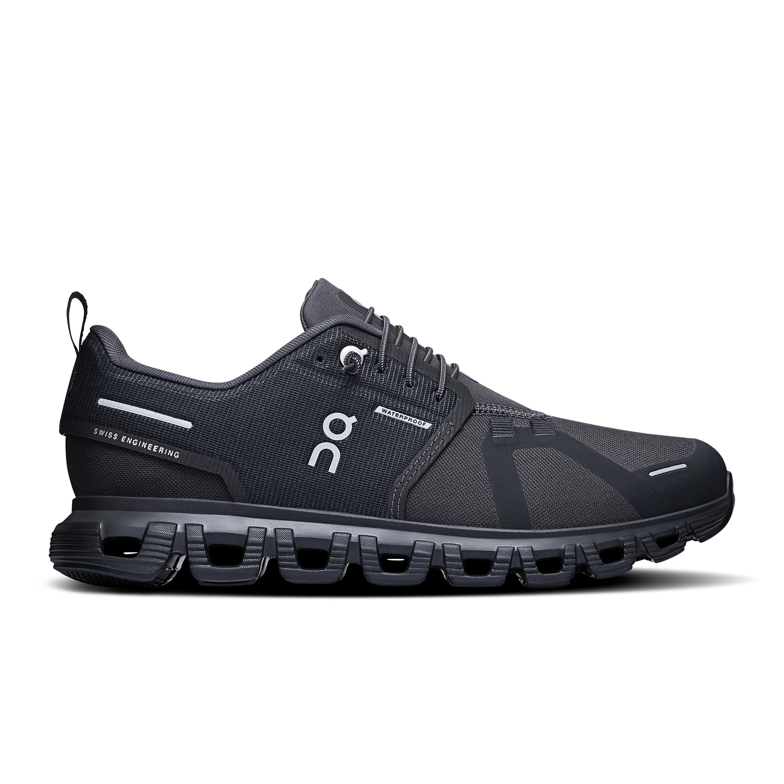 On Running Cloud 6 Waterproof Running Shoe (Women) - Black/Black