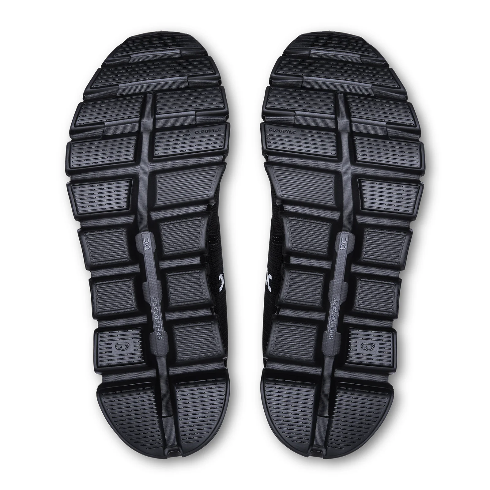 On Running Cloud 6 Waterproof Running Shoe (Women) - Black/Black - Image 6