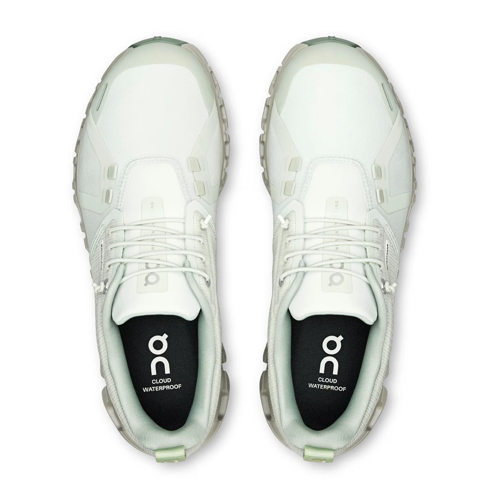 On Running Cloud 6 Waterproof Running Shoe (Women) - Iceberg/Tin - Image 5