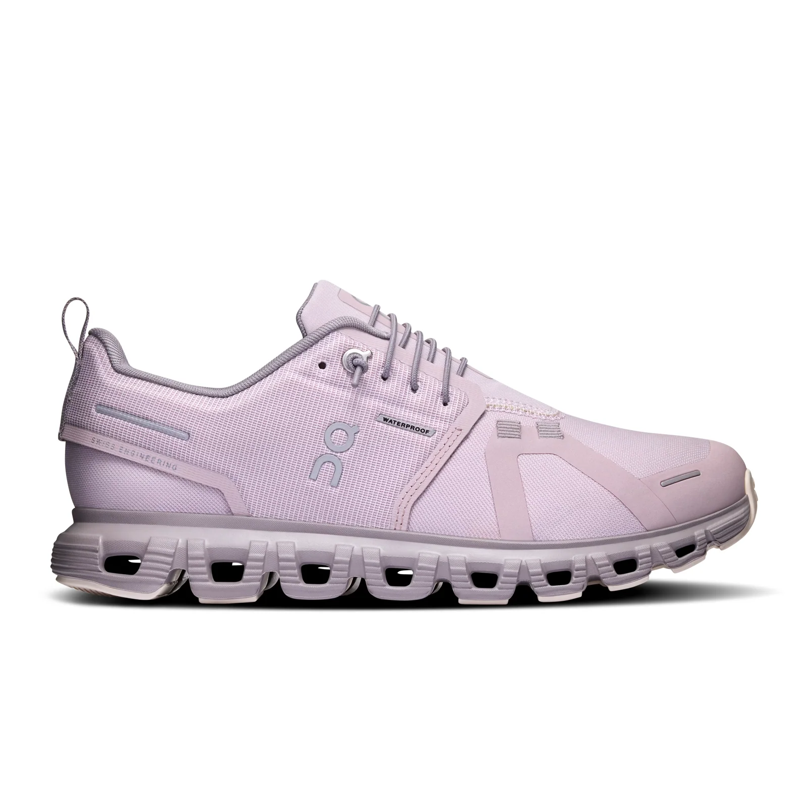 On Running Cloud 6 Waterproof Running Shoe (Women) - Mauve/Zinc
