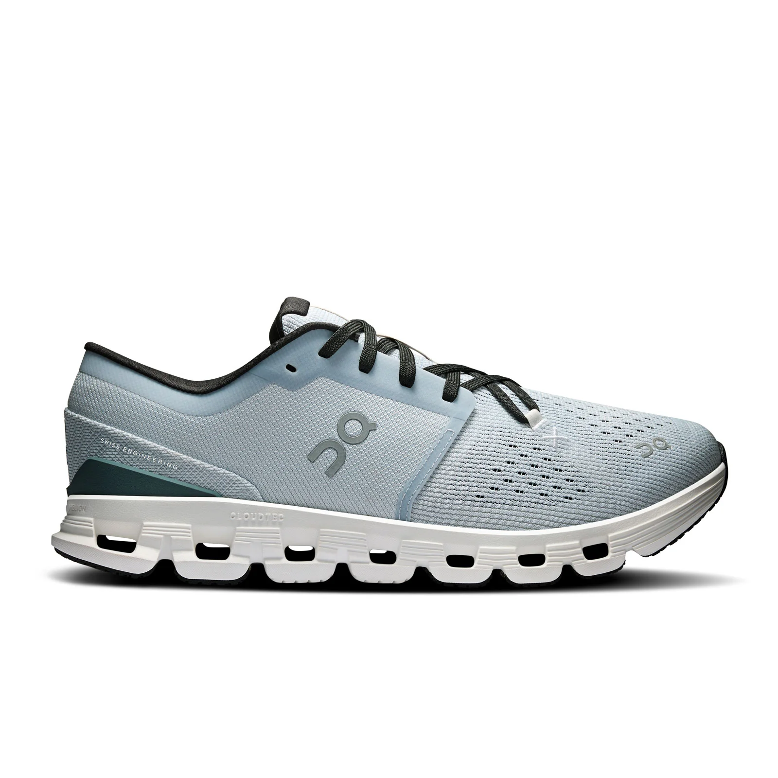 On Running Cloud X 4 Running Shoe (Men) - Glacier/Stone