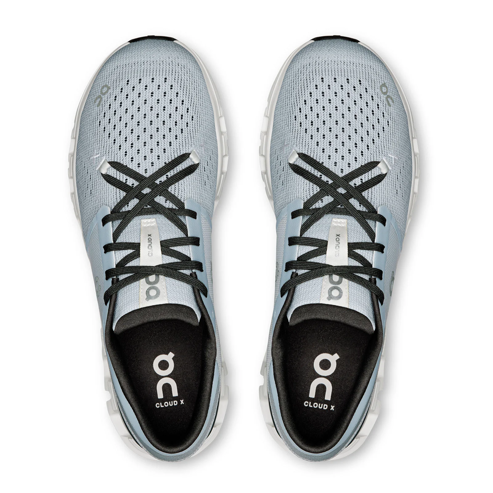 On Running Cloud X 4 Running Shoe (Men) - Glacier/Stone - Image 5