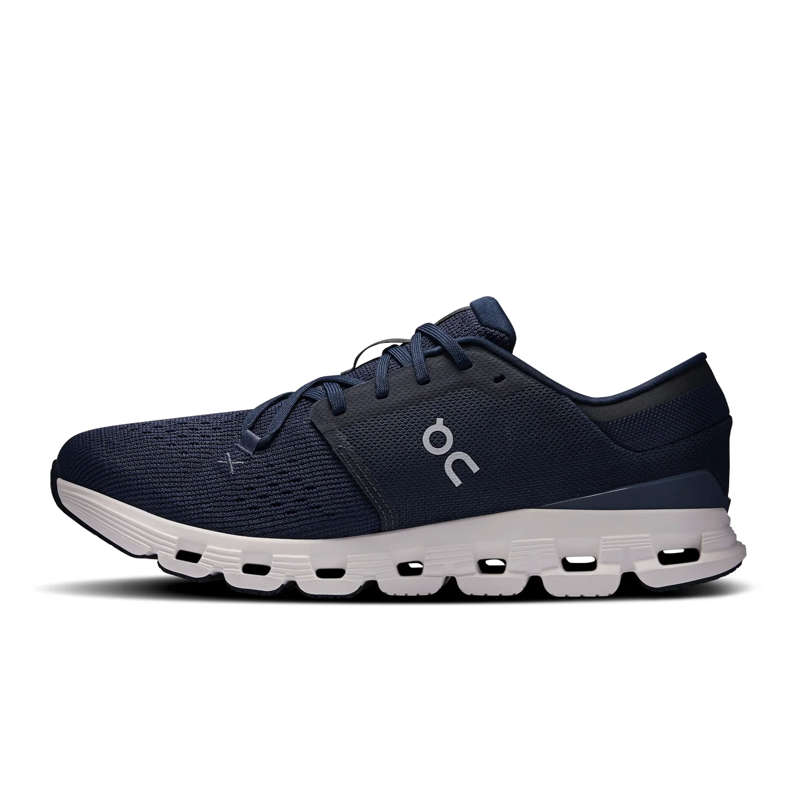 On Running Cloud X 4 Running Shoe (Men) - Ink/Ivory - Image 2