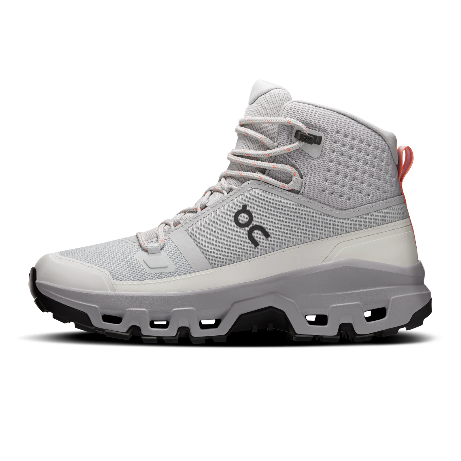 On Running Cloudrock Mid Waterproof Hiking Shoe (Women) - Glacier - Image 2