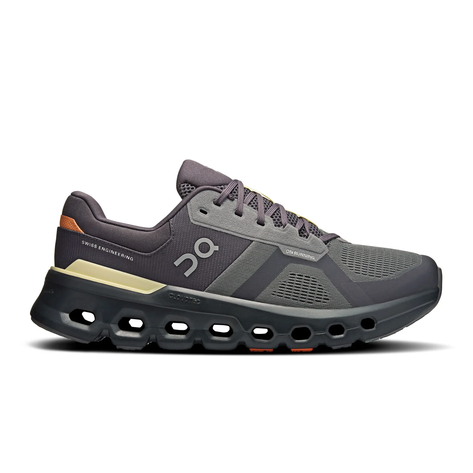 On Running Cloudrunner 2 Running Shoe (Men) - Rock/Tangerine