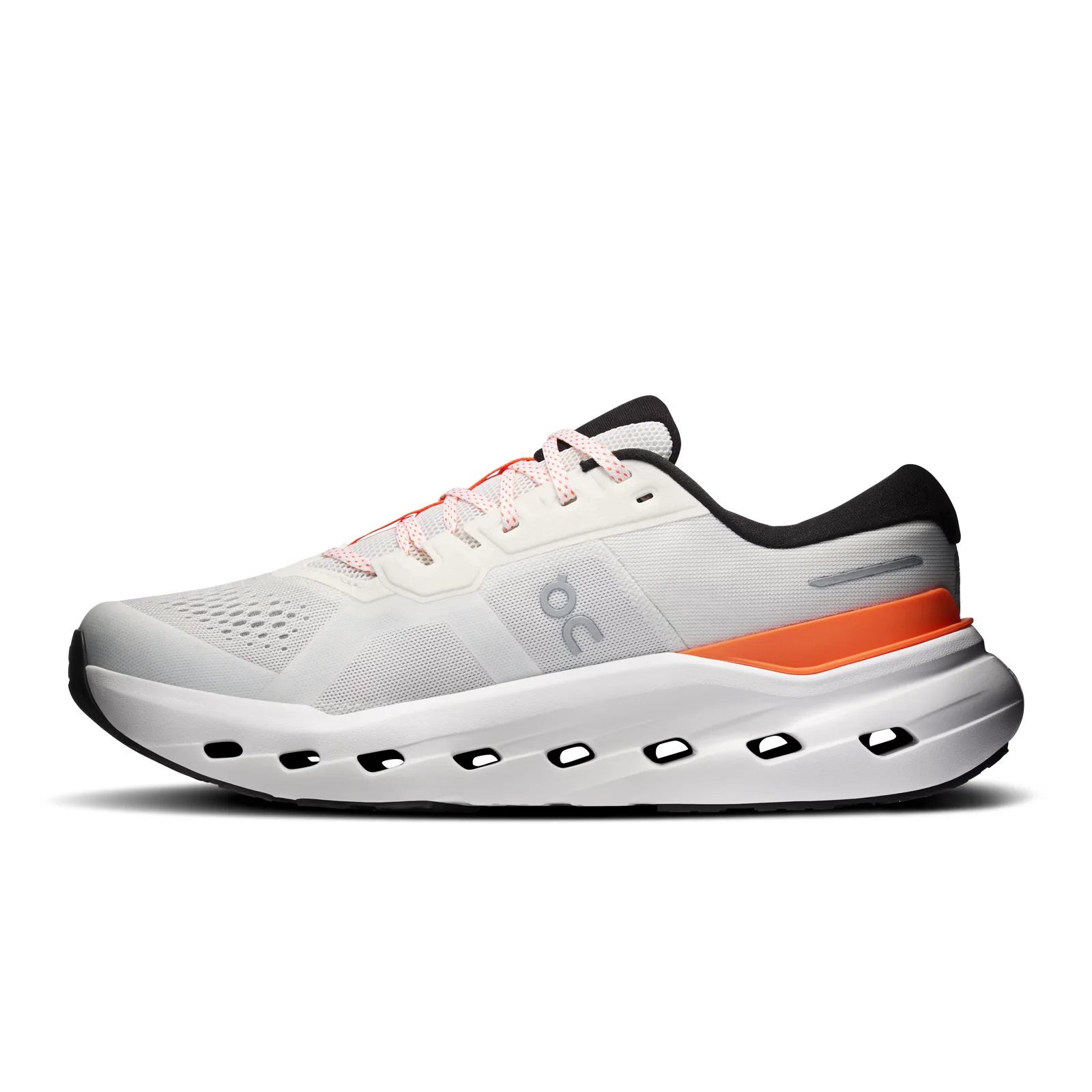 On Running Cloudrunner 3 Running Shoe (Men) - Ivory/Flame - Image 2
