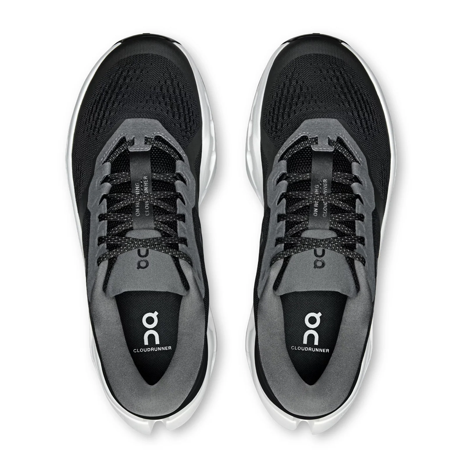 On Running Cloudrunner 3 Running Shoe (Women) - Black/Ivory - Image 5
