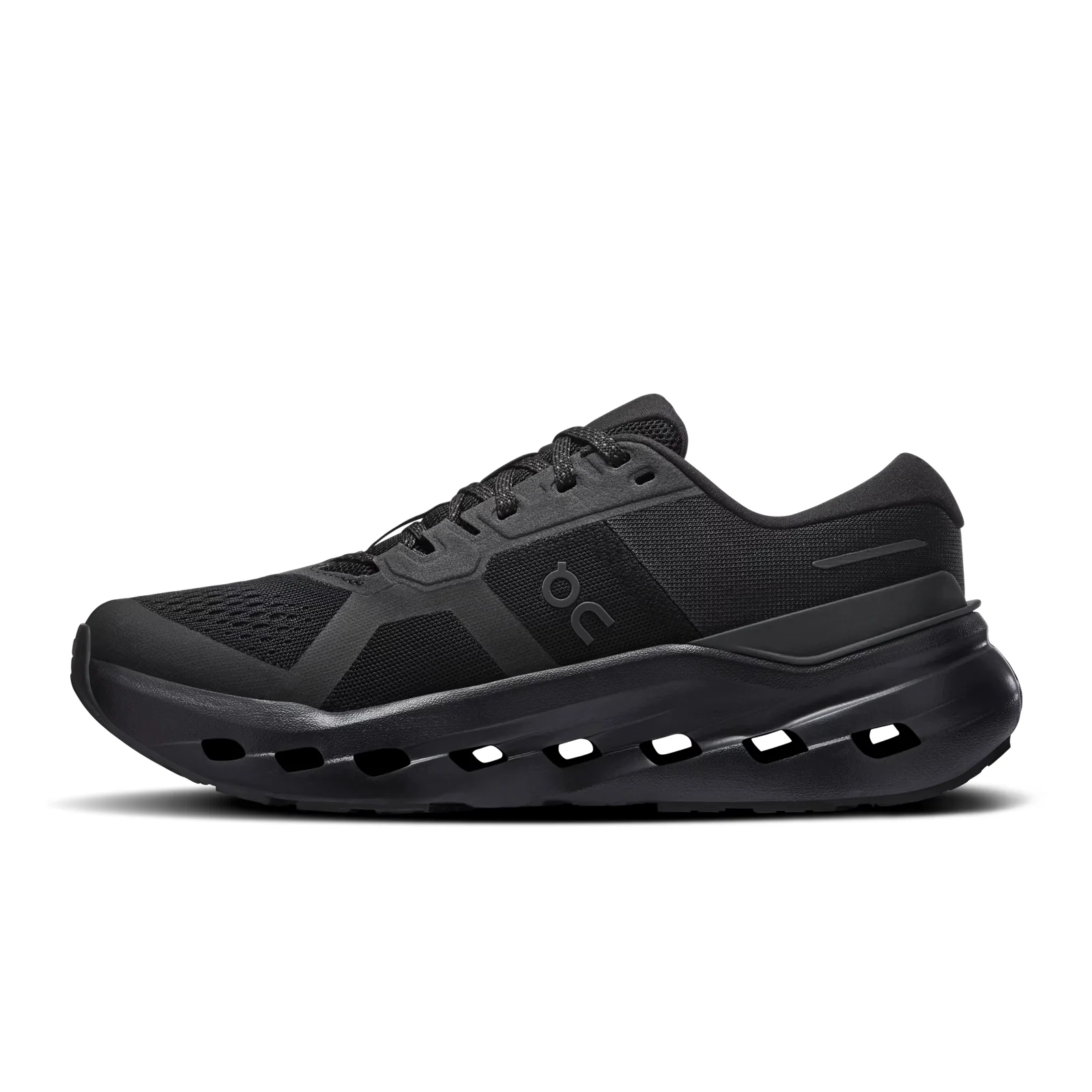 On Running Cloudrunner 3 Wide Running Shoe (Men) - Black/Black - Image 2