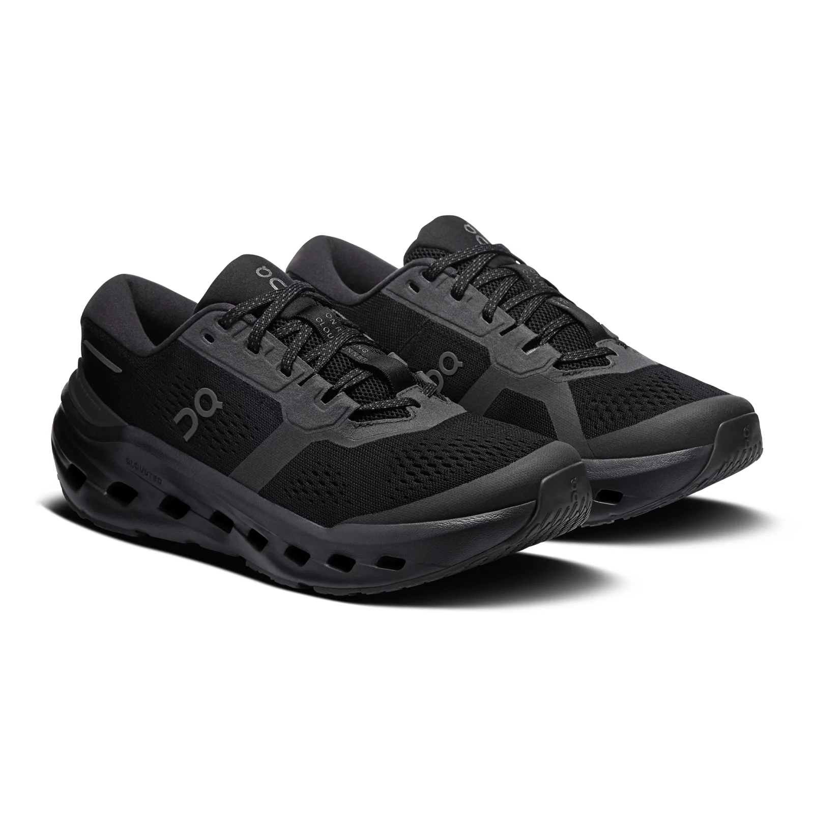 On Running Cloudrunner 3 Wide Running Shoe (Men) - Black/Black - Image 3