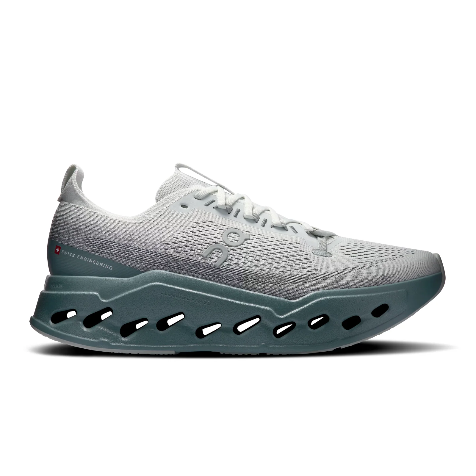 On Running Cloudsurfer Max Running Shoe (Men) - Iceberg/Olive