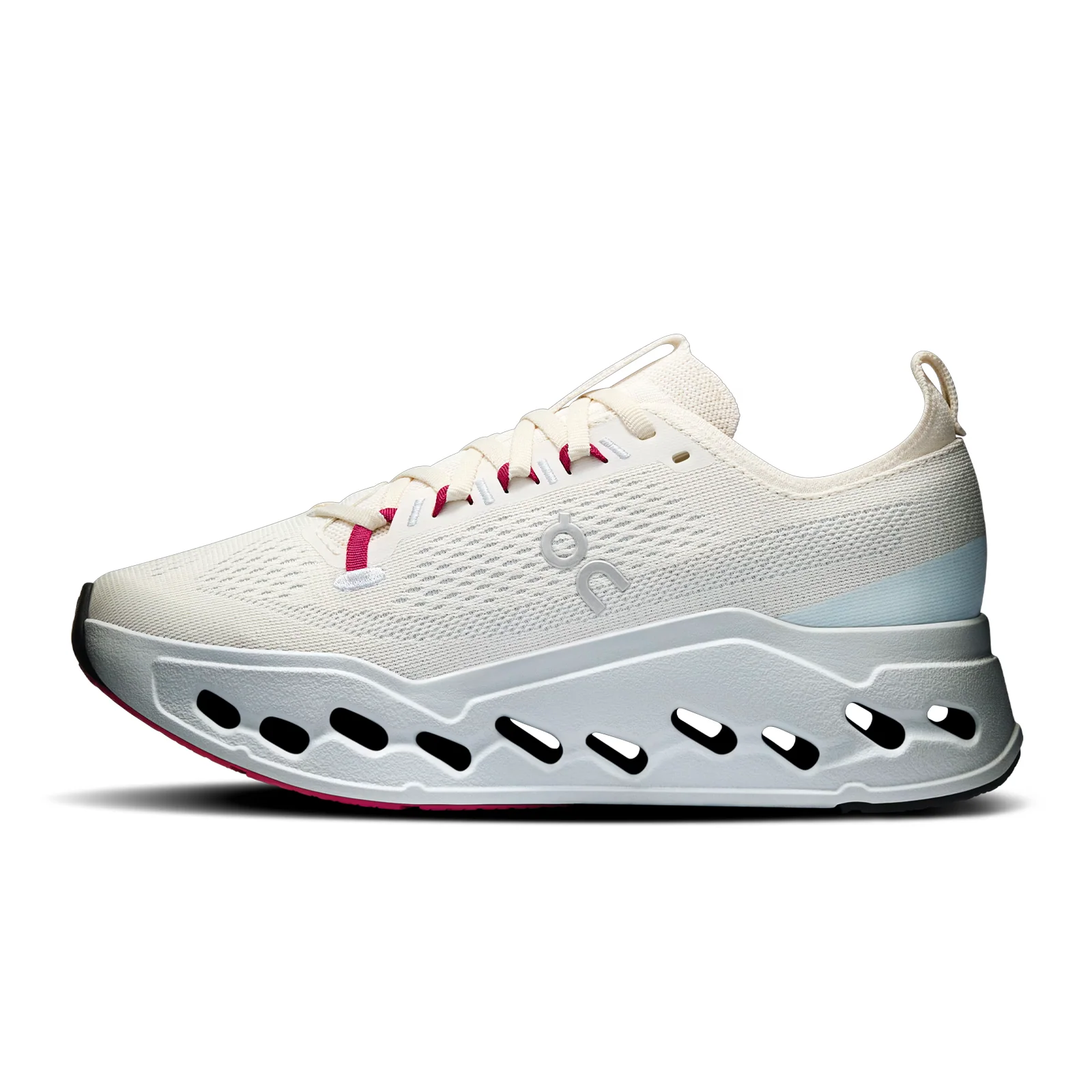 On Running Cloudsurfer Max Running Shoe (Women) - Ivory/Arctic - Image 2