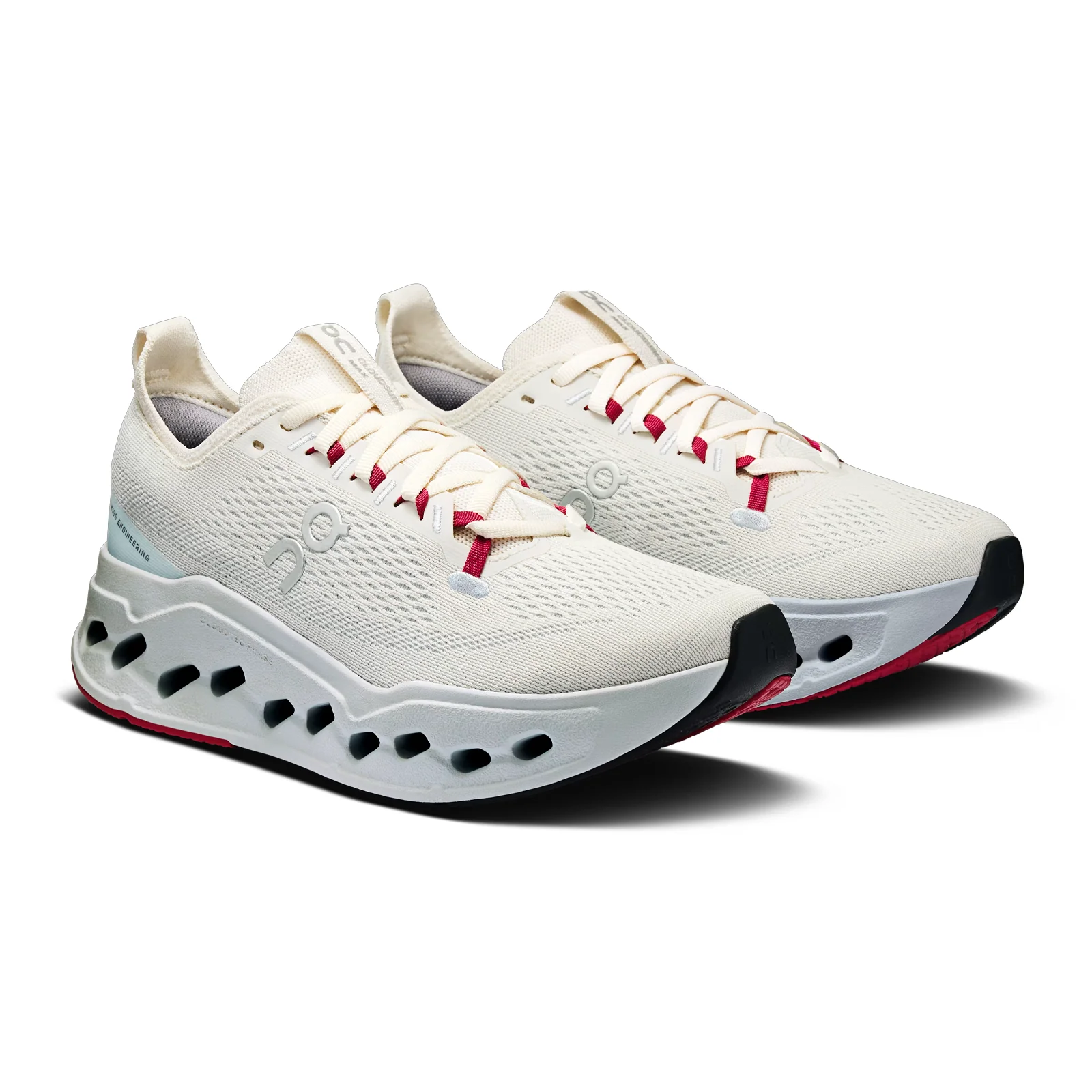 On Running Cloudsurfer Max Running Shoe (Women) - Ivory/Arctic - Image 3