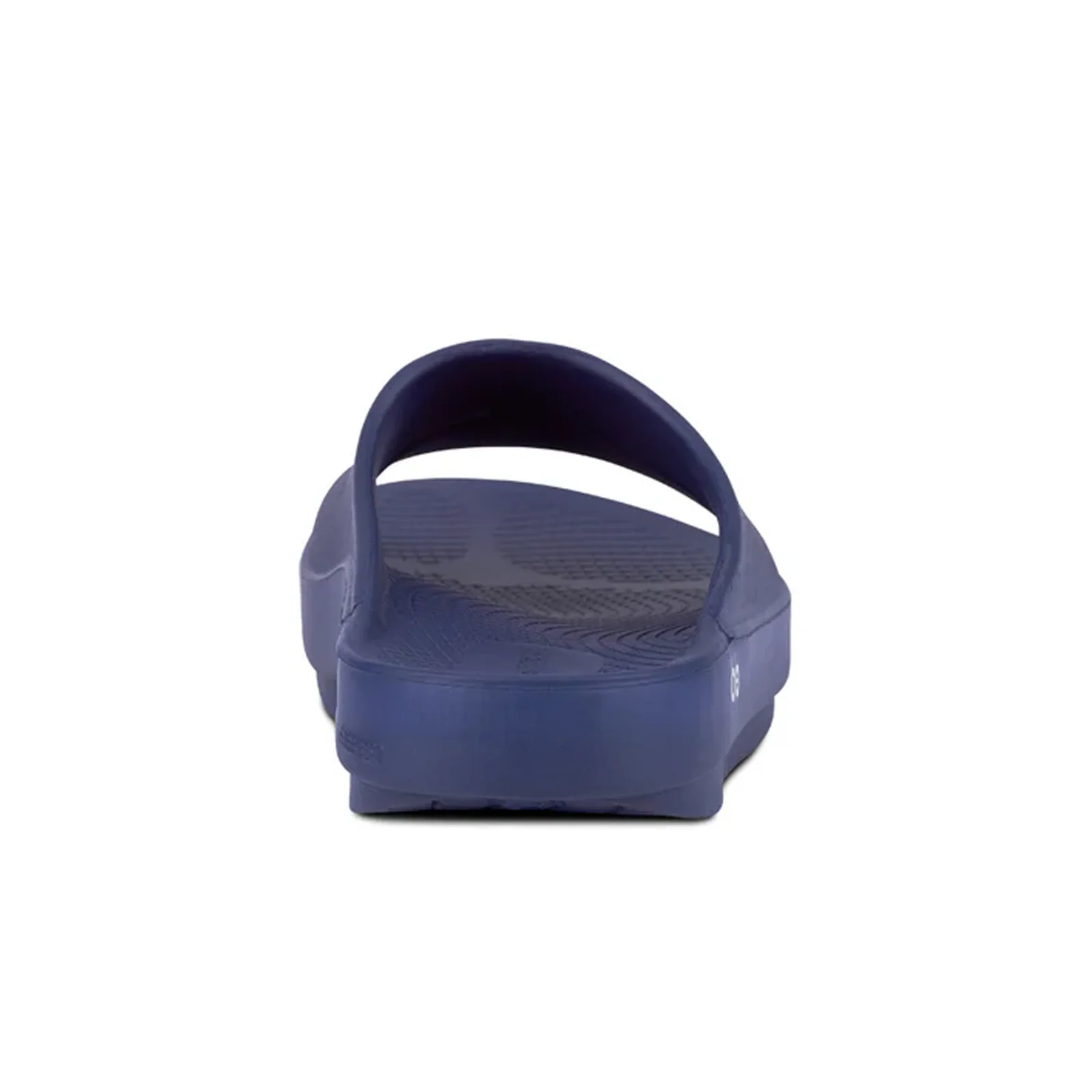 Oofos OOahh Slide Sandal (Unisex) - Navy - Image 4