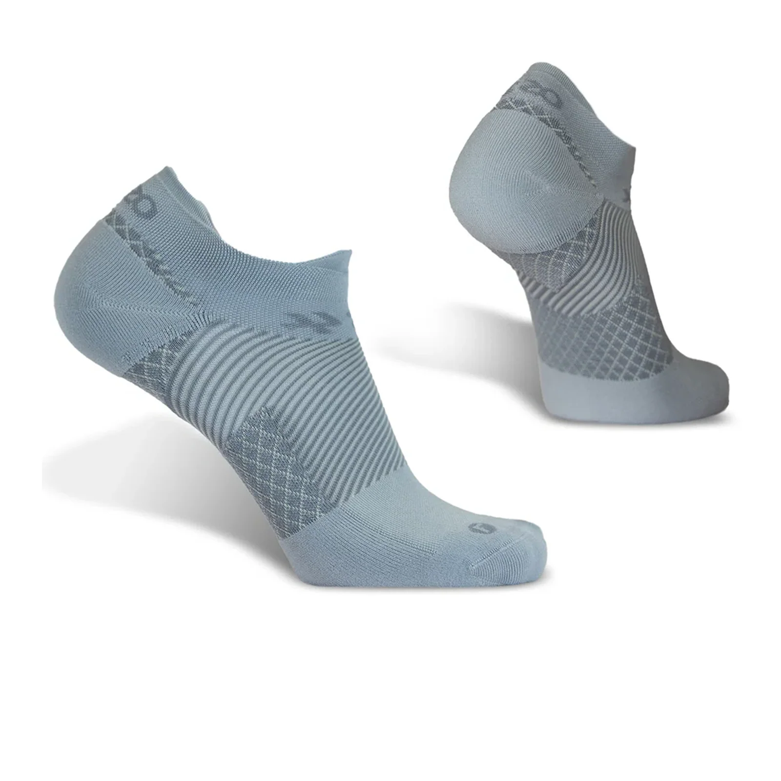 OS1st FS4 Plantar Fasciitis No Show Sock (Unisex) - Grey