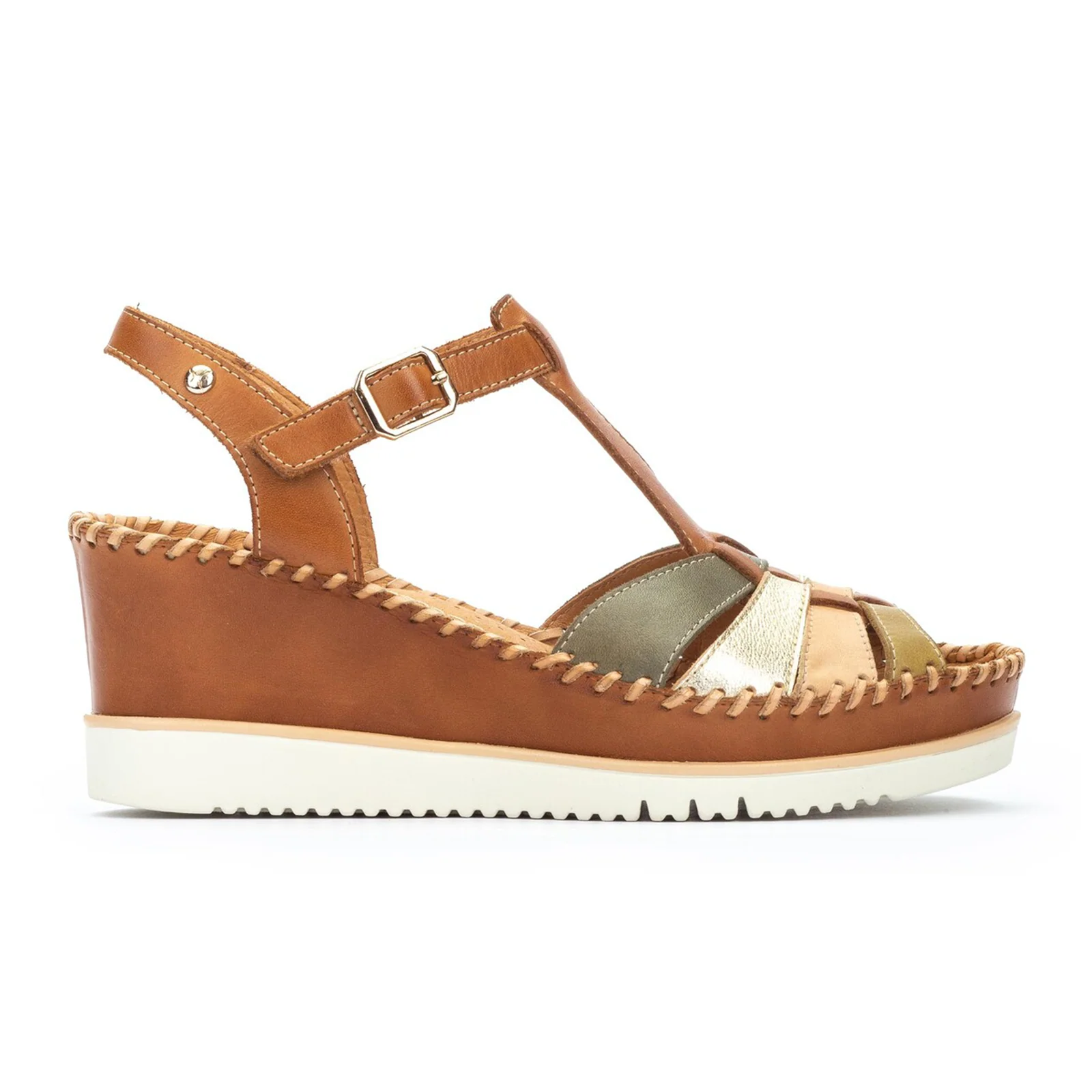 Pikolinos Aguadulce W3Z-1836C1 Wedge Sandal (Women) - Brandy