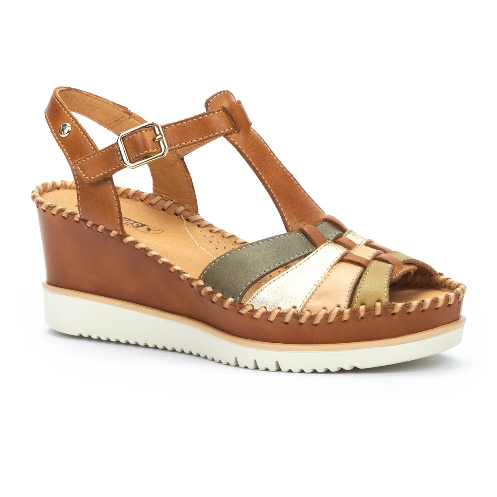 Pikolinos Aguadulce W3Z-1836C1 Wedge Sandal (Women) - Brandy - Image 2
