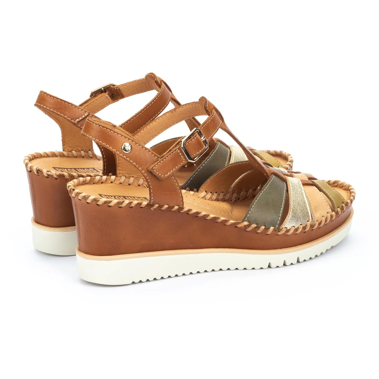 Pikolinos Aguadulce W3Z-1836C1 Wedge Sandal (Women) - Brandy - Image 4