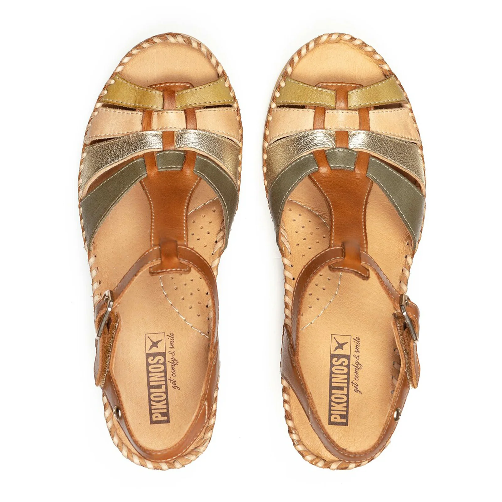 Pikolinos Aguadulce W3Z-1836C1 Wedge Sandal (Women) - Brandy - Image 6