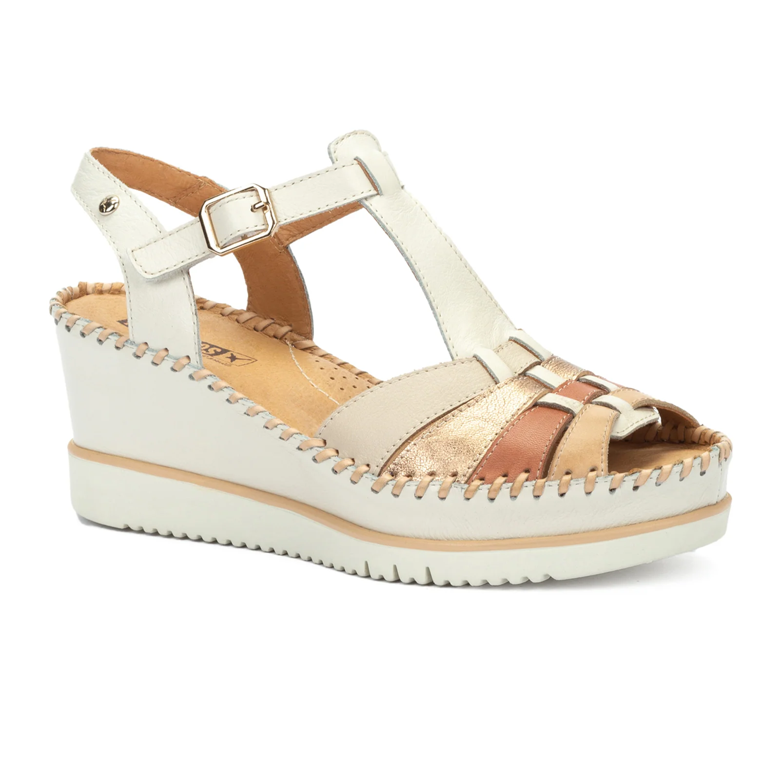 Pikolinos Aguadulce W3Z-1836C1 Wedge Sandal (Women) - Nata - Image 2