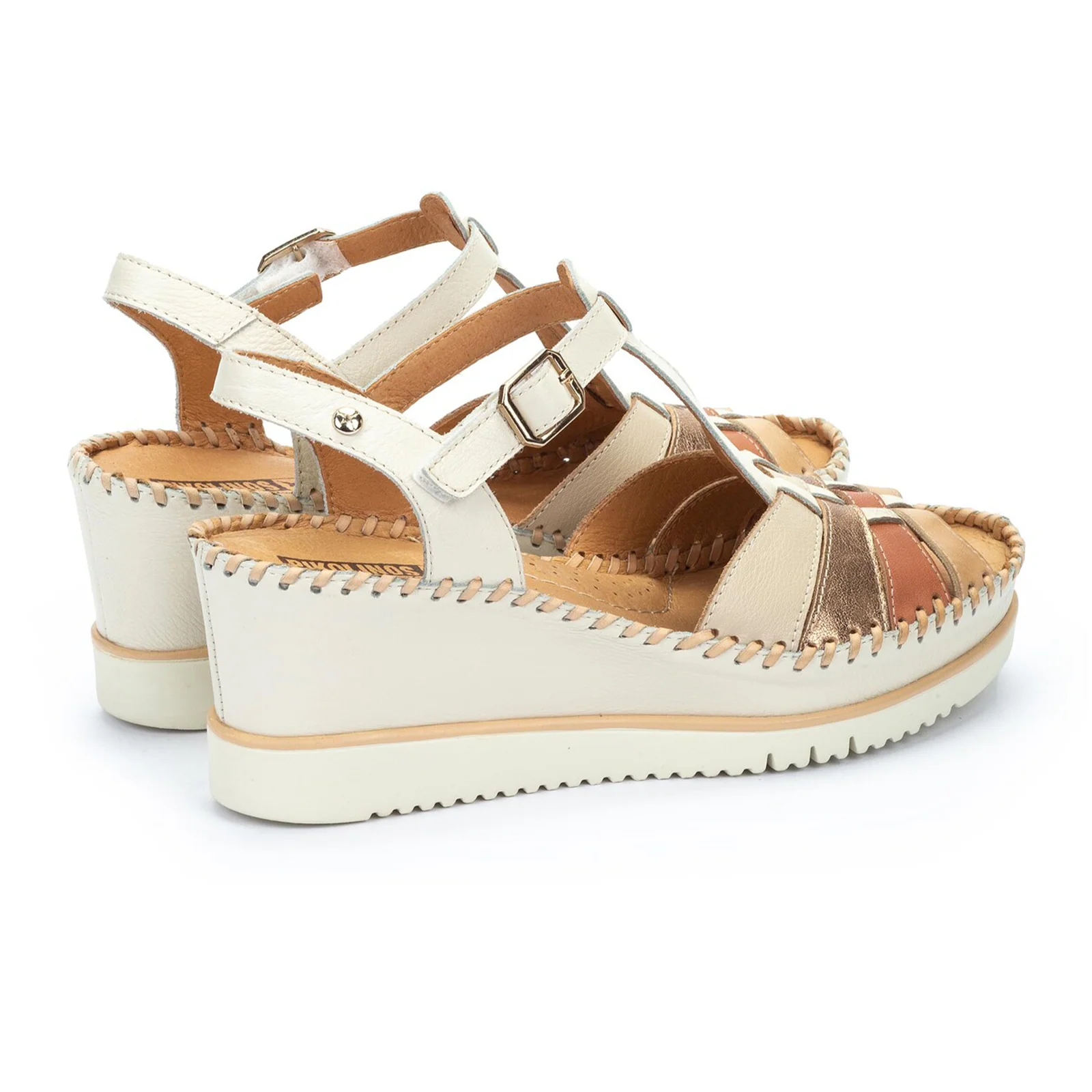 Pikolinos Aguadulce W3Z-1836C1 Wedge Sandal (Women) - Nata - Image 4