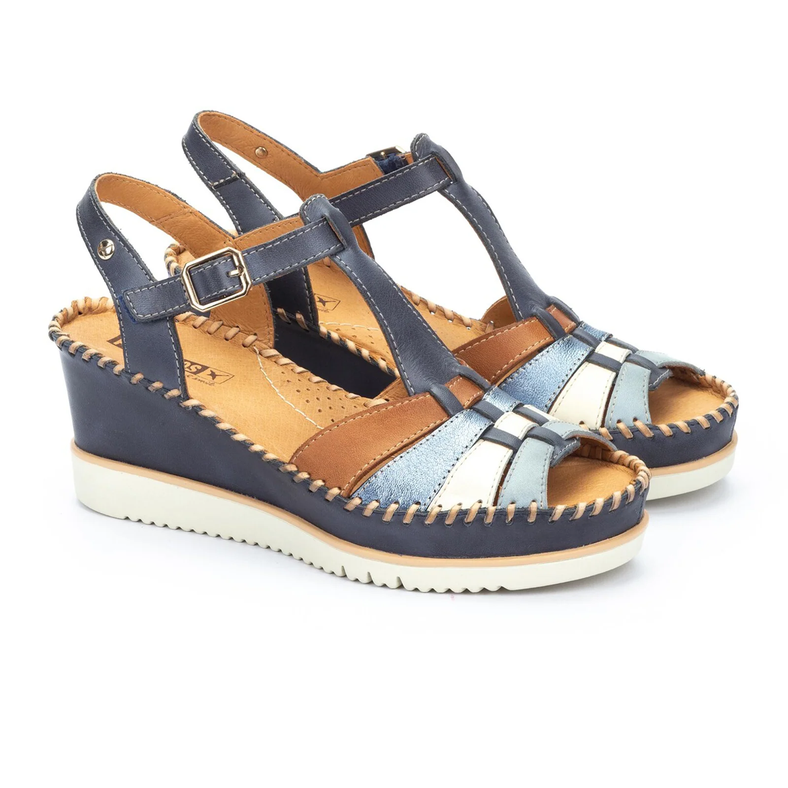 Pikolinos Aguadulce W3Z-1836C1 Wedge Sandal (Women) - Pacific - Image 3