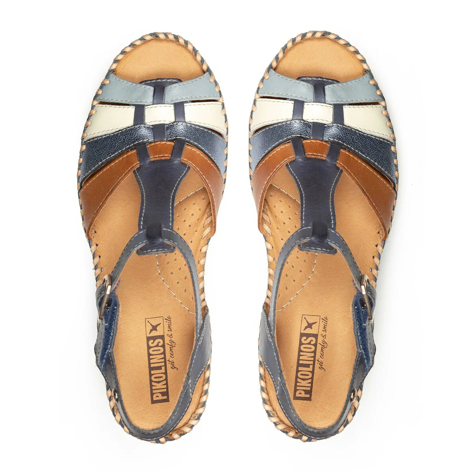 Pikolinos Aguadulce W3Z-1836C1 Wedge Sandal (Women) - Pacific - Image 7