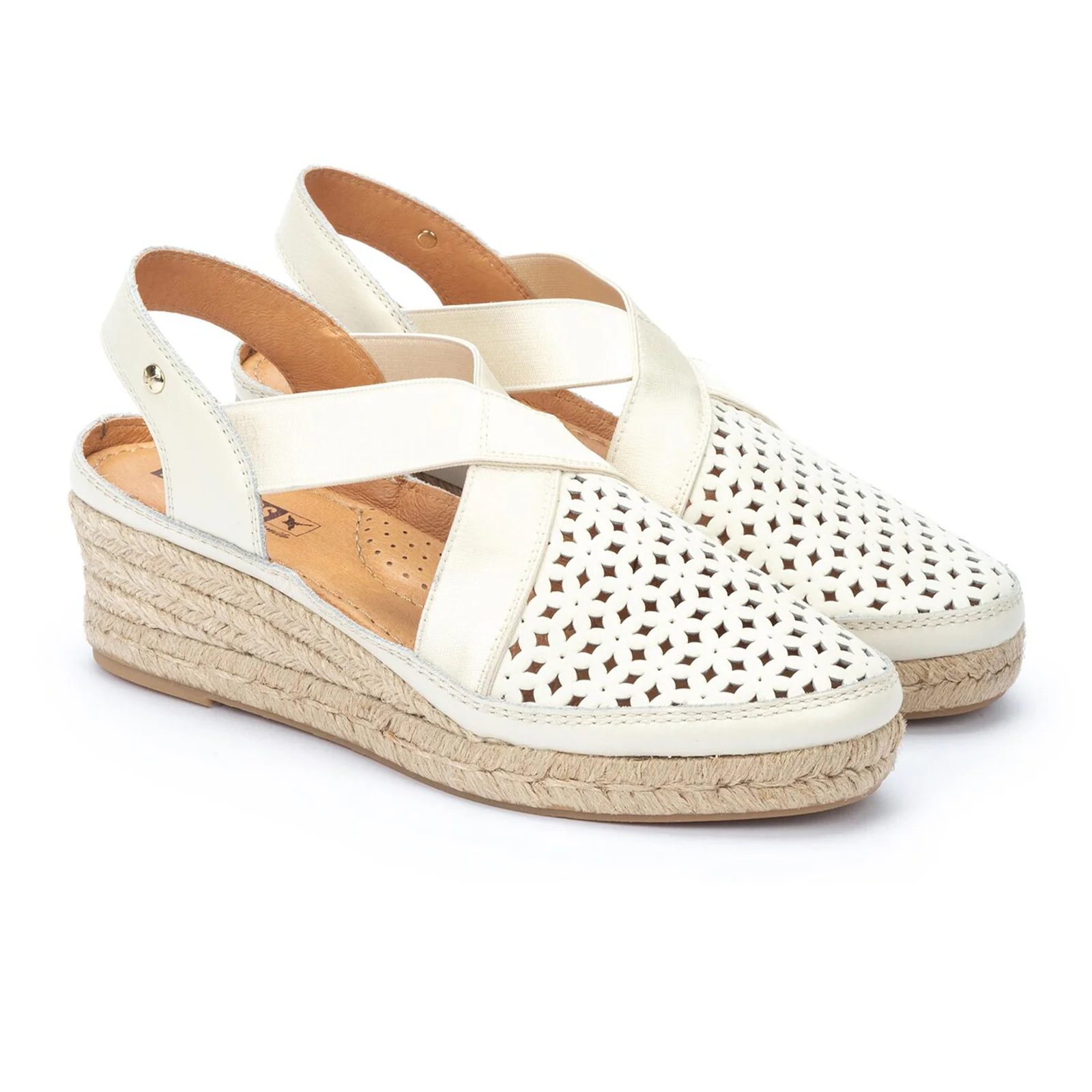 Pikolinos Benidorm W4A-1546 Wedge Sandal (Women) - Nata - Image 3