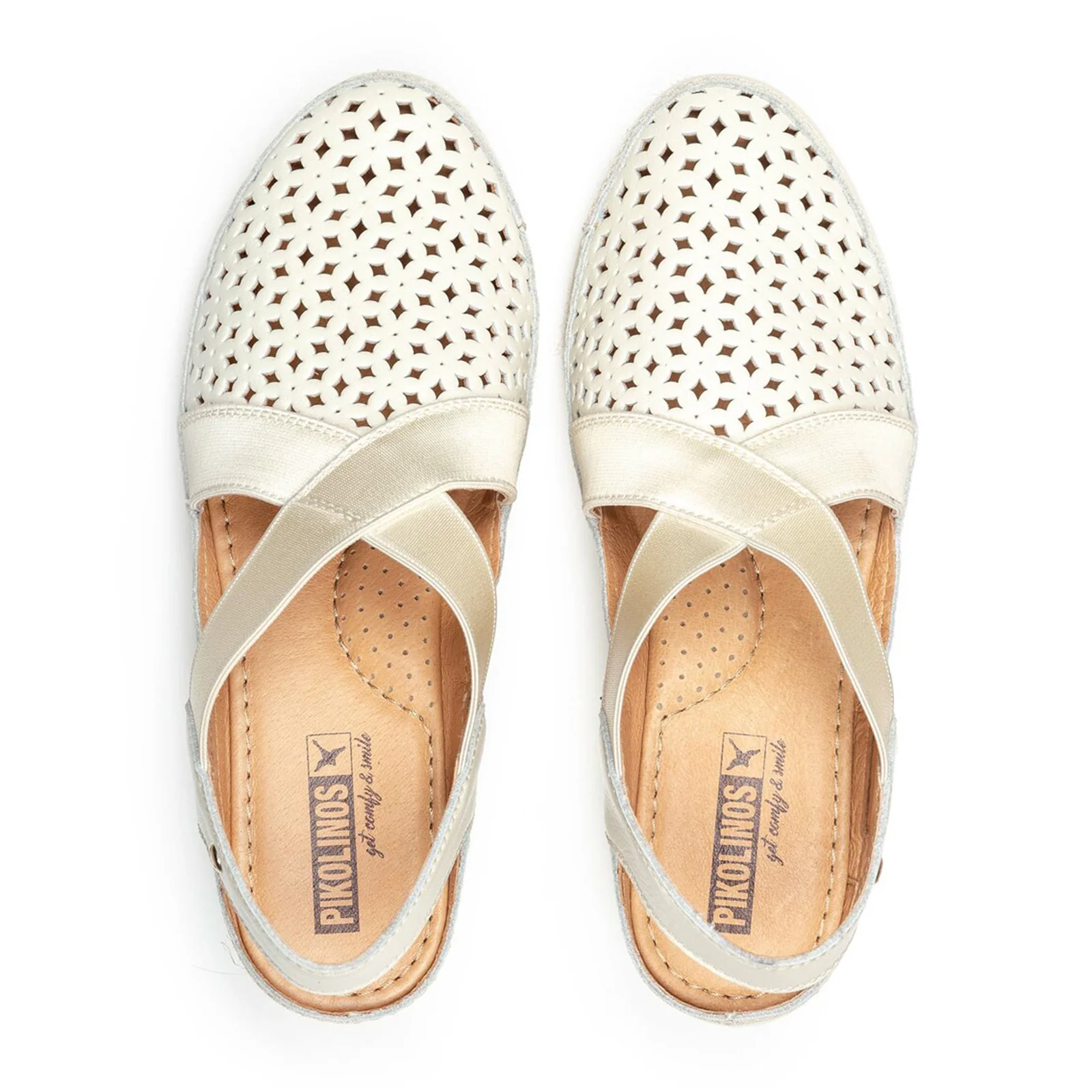 Pikolinos Benidorm W4A-1546 Wedge Sandal (Women) - Nata - Image 6