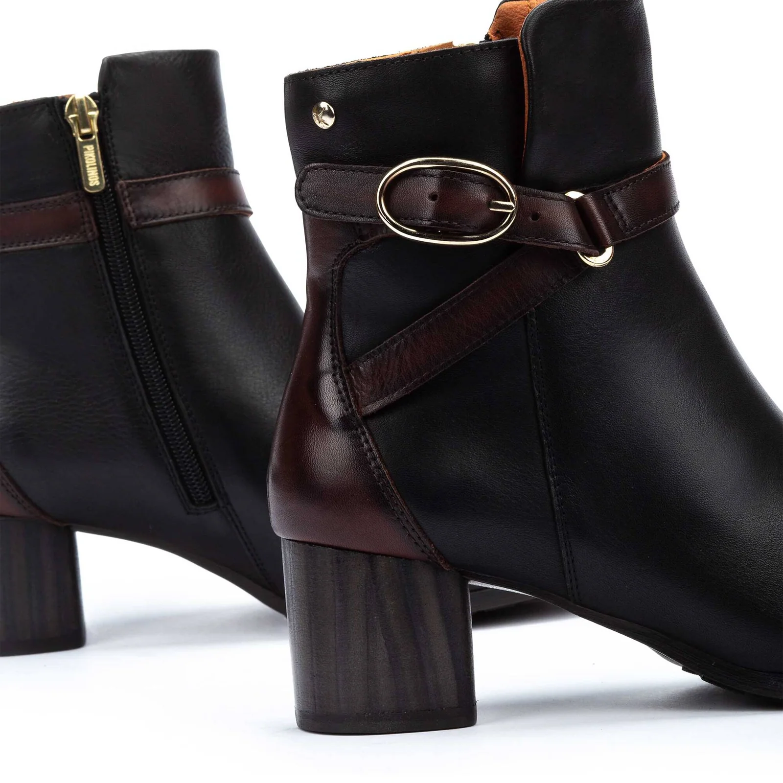 Pikolinos Calafat W1Z-8977C1 Ankle Boot (Women) - Black Leather - Image 4