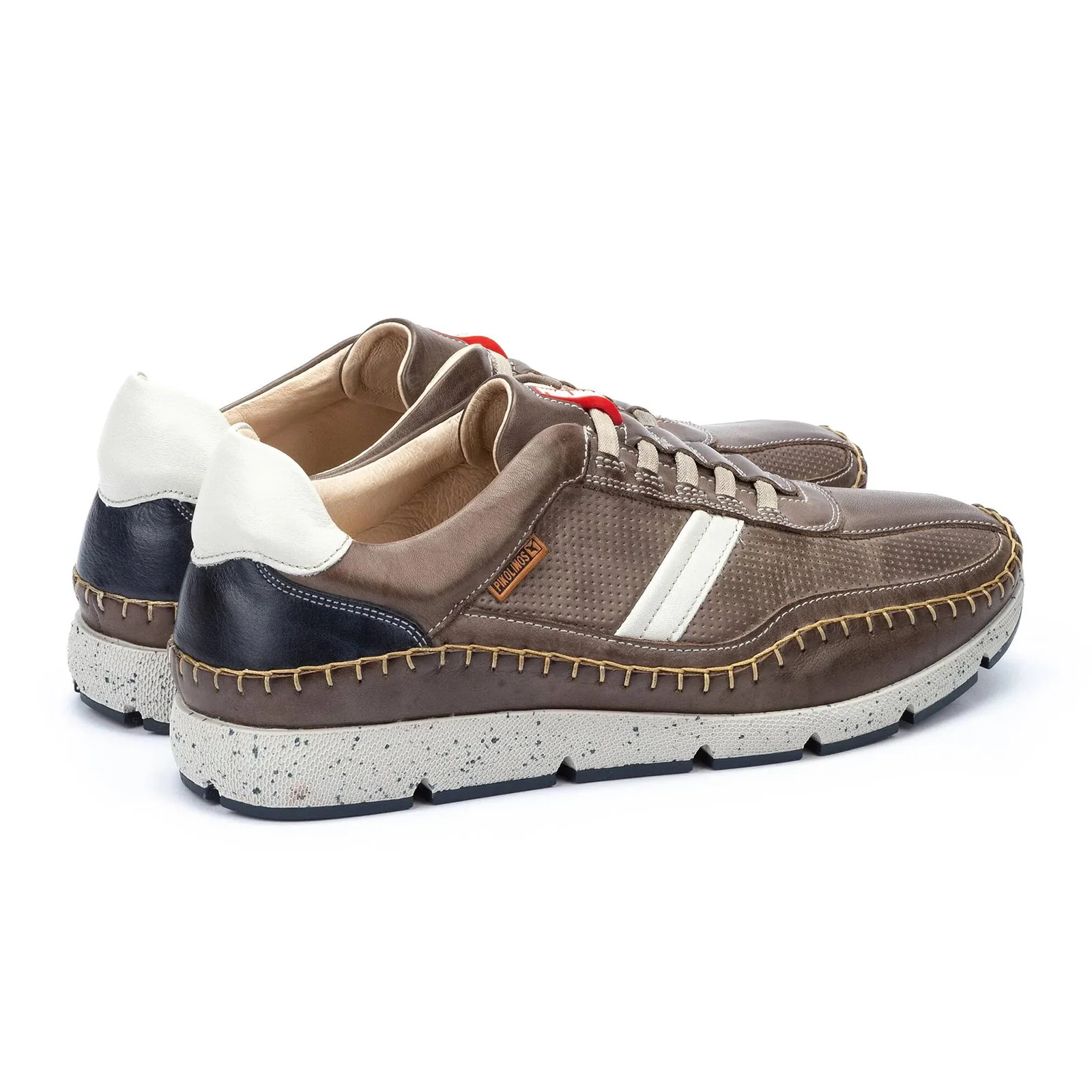 Pikolinos Fuencarrel M4U-6046C1 Sneaker (Men) - Dark Grey Leather - Image 3