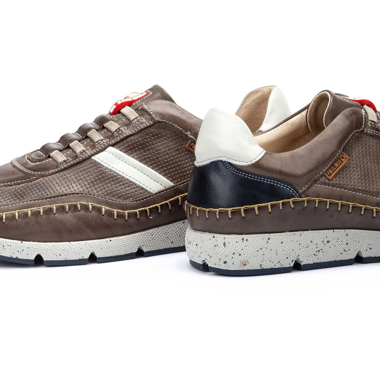 Pikolinos Fuencarrel M4U-6046C1 Sneaker (Men) - Dark Grey Leather - Image 5