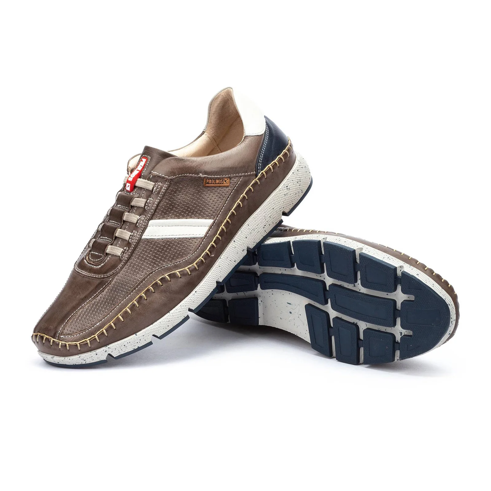 Pikolinos Fuencarrel M4U-6046C1 Sneaker (Men) - Dark Grey Leather - Image 6