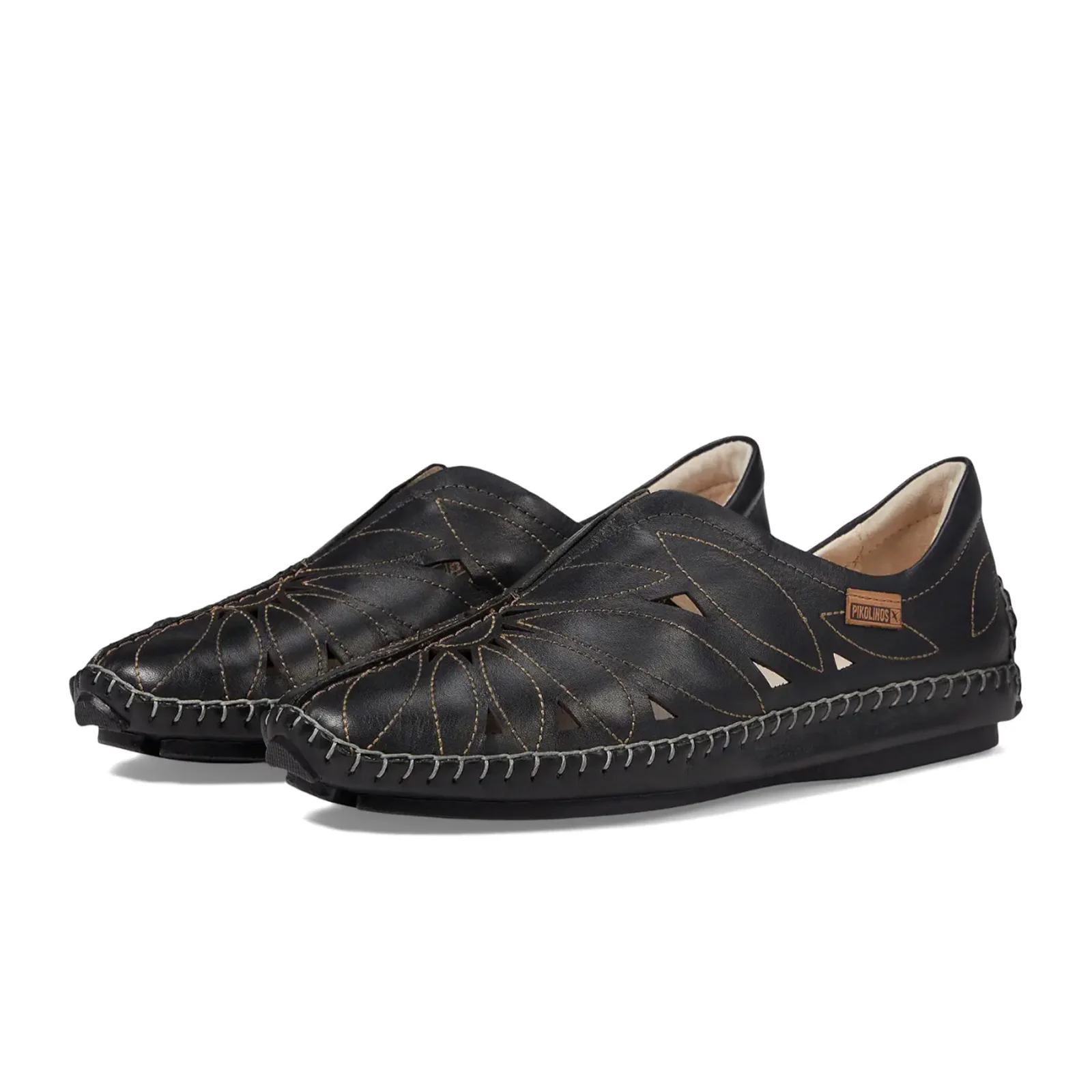 Pikolinos Jerez 578-7399 Slip On (Women) - Black Leather - Image 2