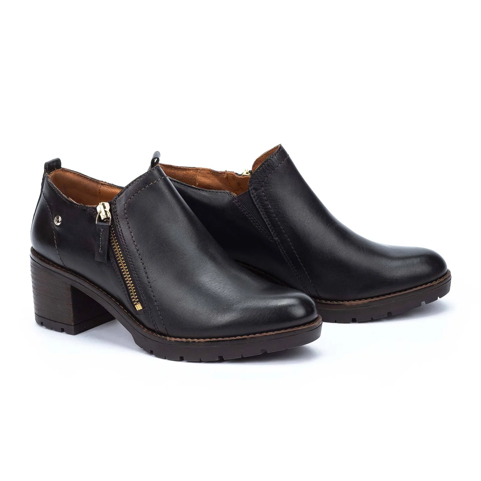 Pikolinos Llanes W7H-7563 Ankle Boot (Women) - Black Leather - Image 5