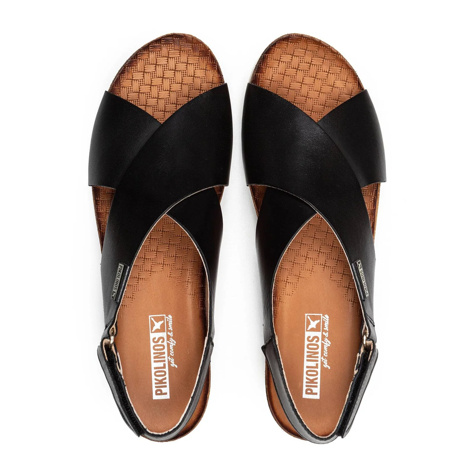 Pikolinos Mahon W9E-0912 Backstrap Sandal (Women) - Black Leather - Image 4