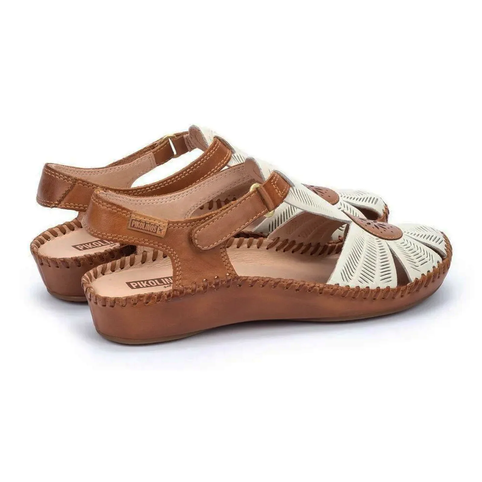 Pikolinos P. Vallarta 655-0575 Backstrap Sandal (Women) - Nata Leather - Image 3