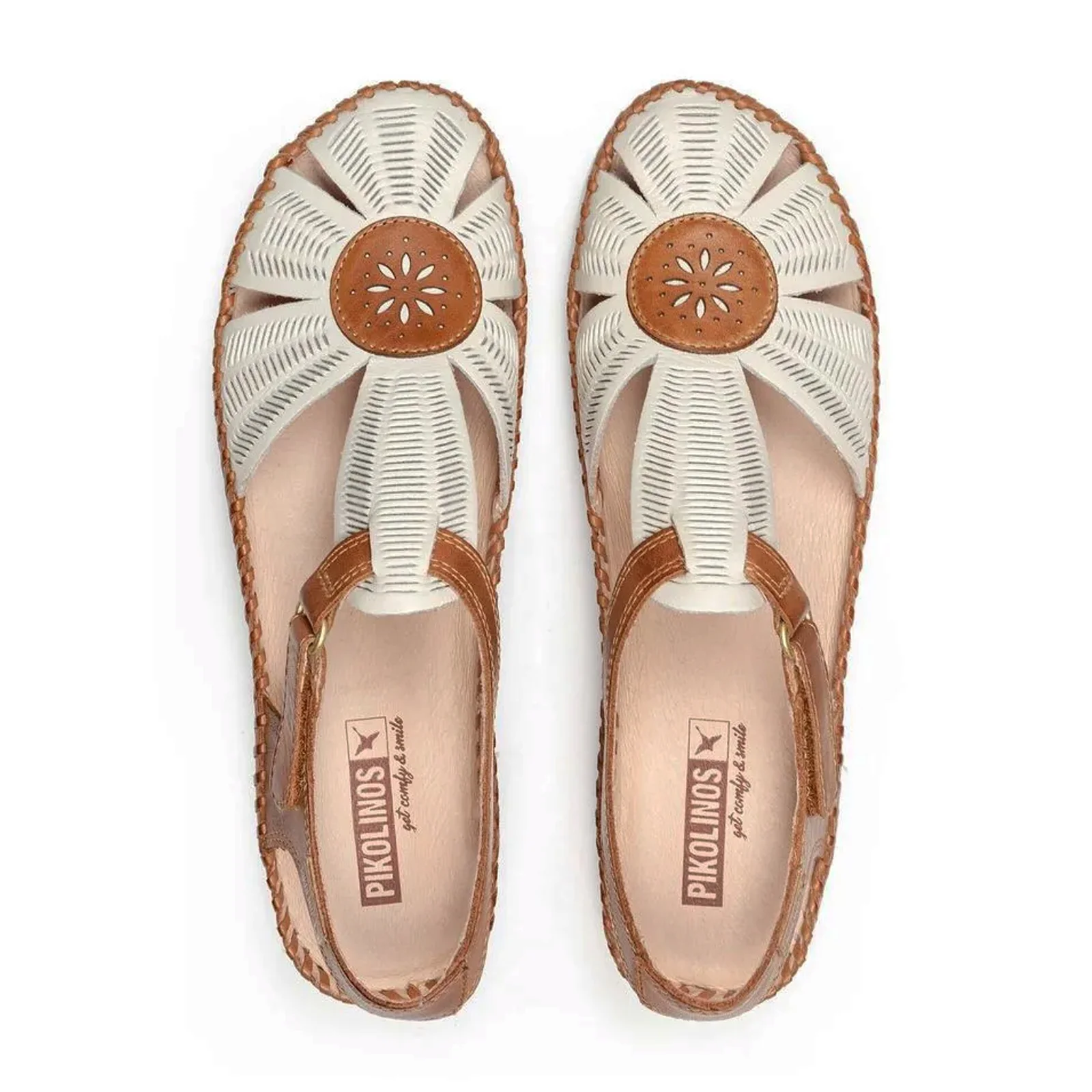 Pikolinos P. Vallarta 655-0575 Backstrap Sandal (Women) - Nata Leather - Image 4