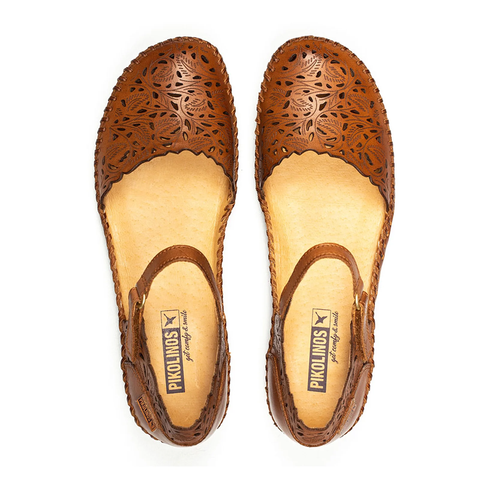 Pikolinos P. Vallarta 655-0906 Mary Jane (Women) - Brandy Leather - Image 5