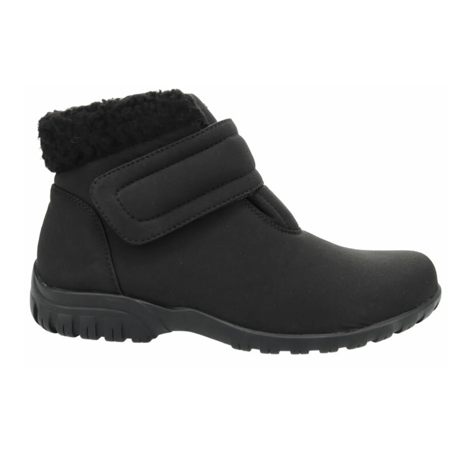 Propet Dani Strap Winter Ankle Boot (Women) - Black