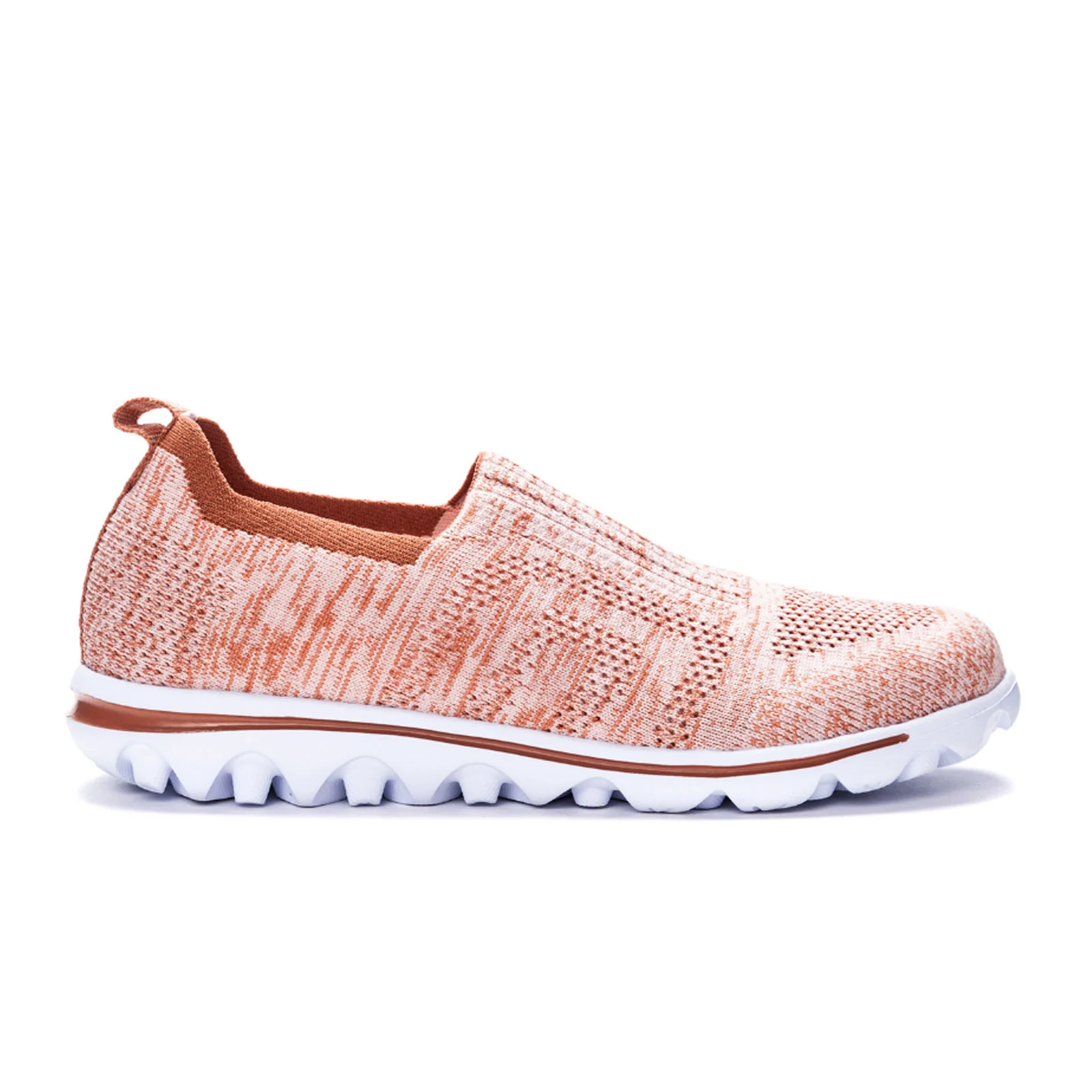 Propet TravelActiv Stretch Slip On Sneaker (Women) - Rose