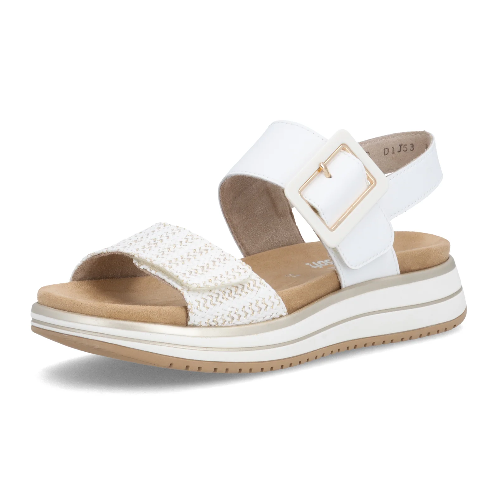 Remonte Jocelyn 53 Backstrap Sandal (Women) - White - Image 3
