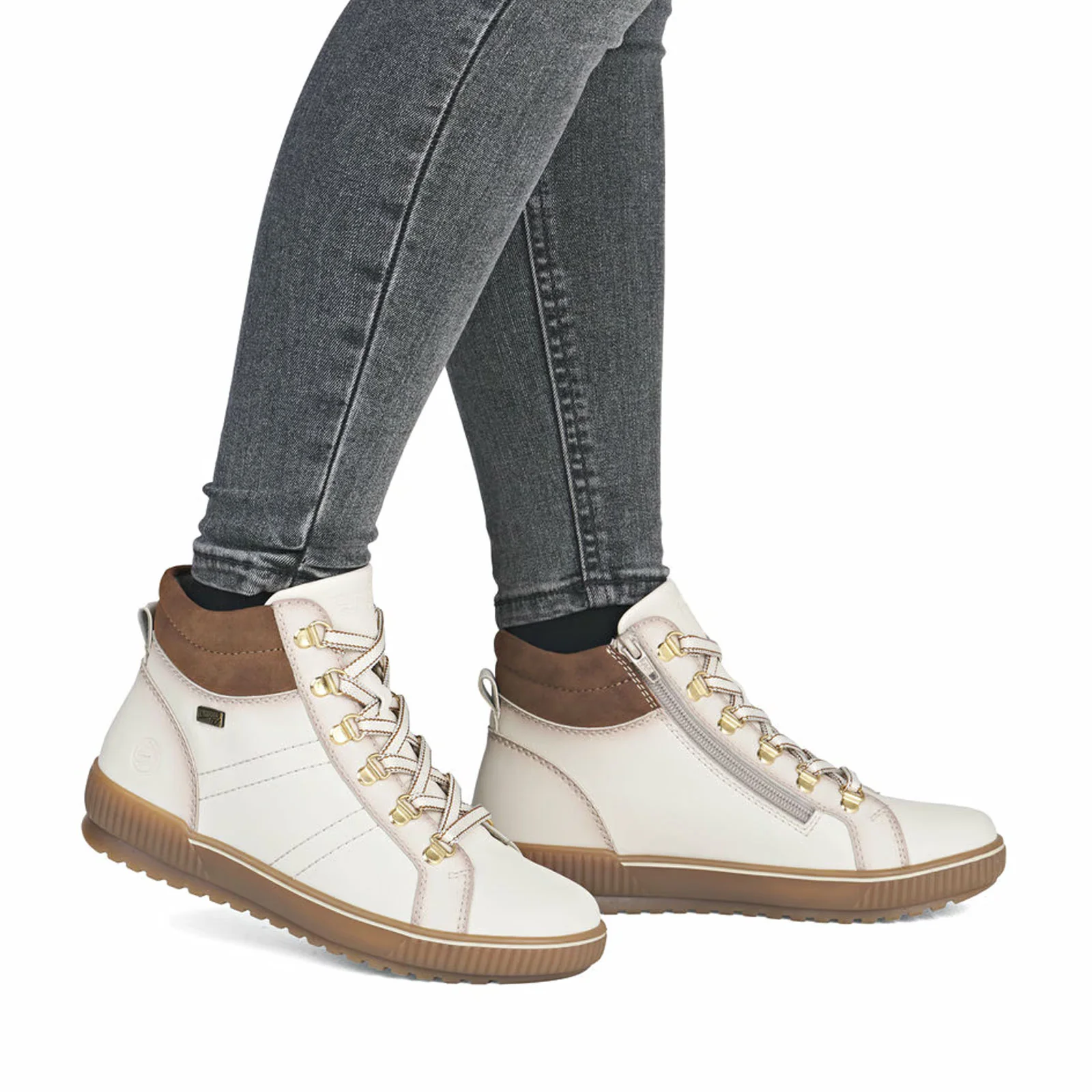 Remonte Maditta 81 Sneaker Boot (Women) - Cotton/Reh - Image 6