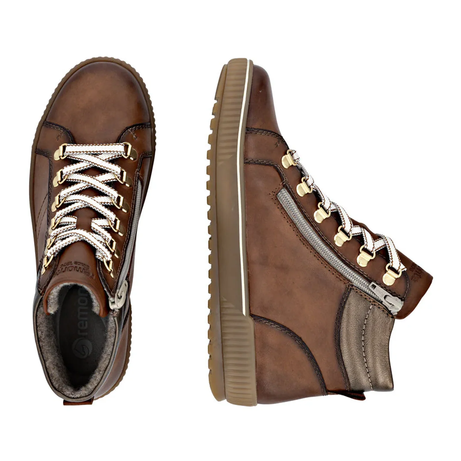 Remonte Maditta 81 Sneaker Boot (Women) - Muskat/Bronze - Image 7
