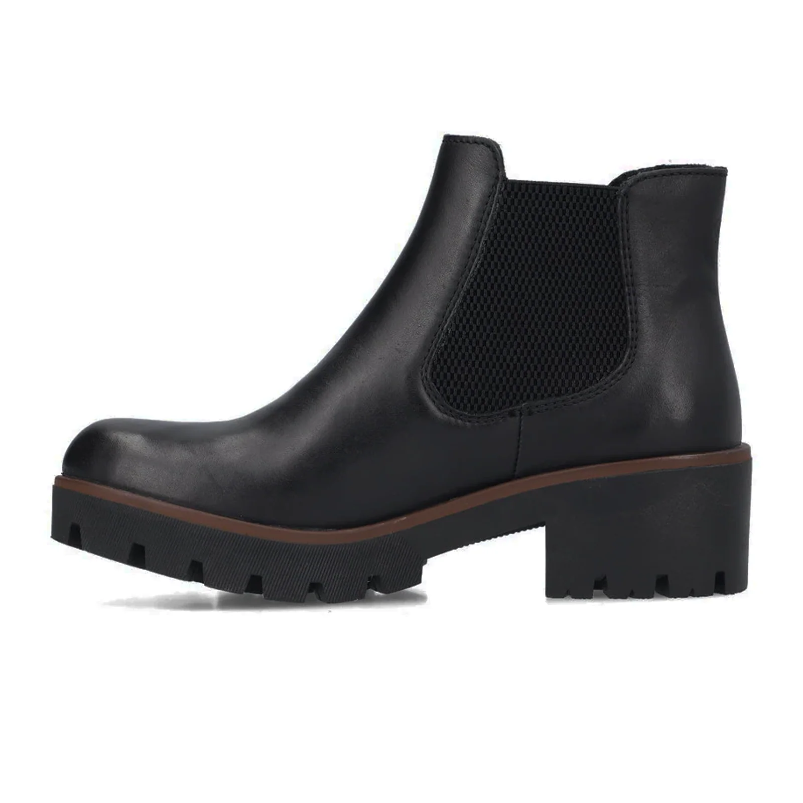 Rieker Amalia 65 Chelsea Boot (Women) - Black/Black - Image 2