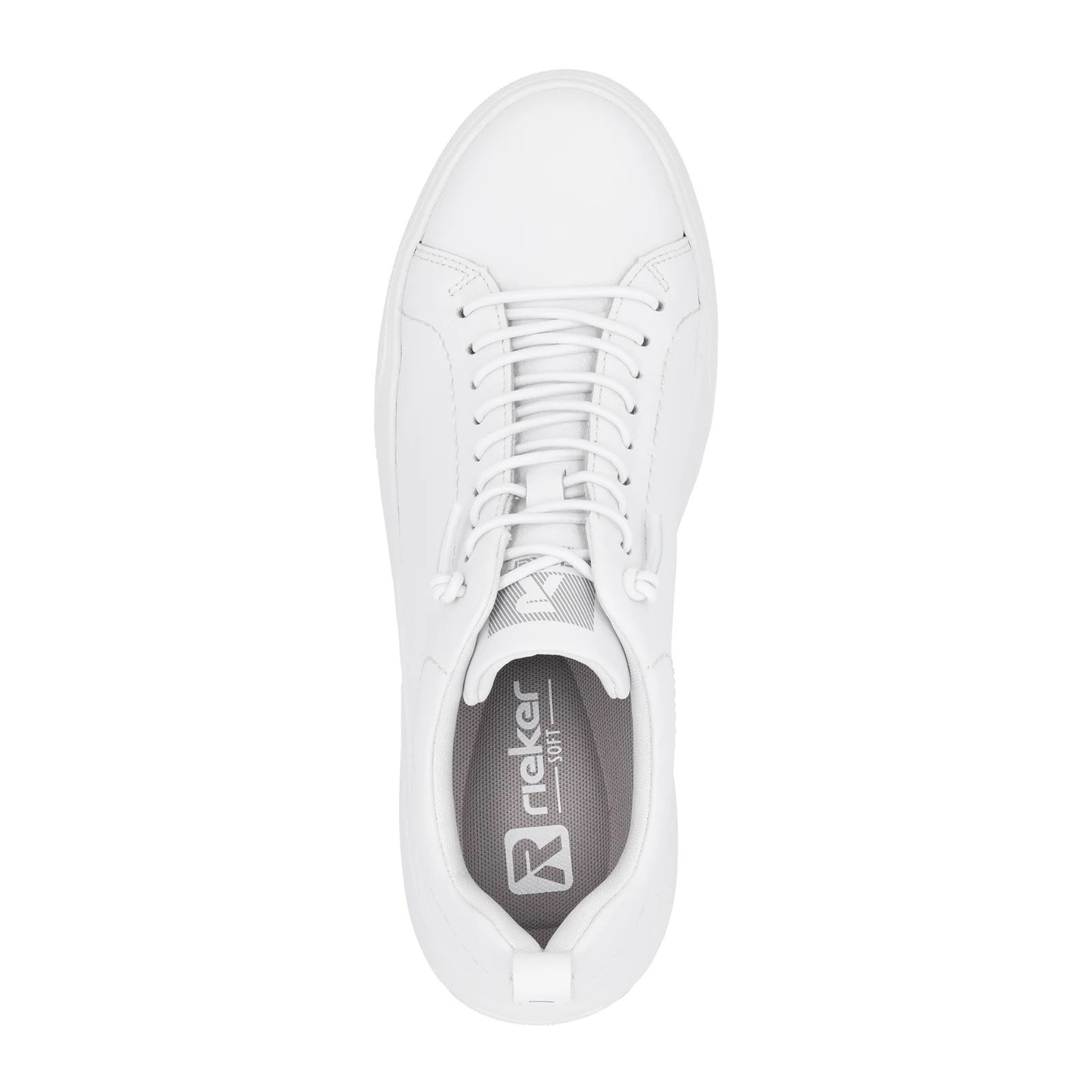 Rieker Carla 01 Sneaker (Women) - Weiss/Weiss - Image 6