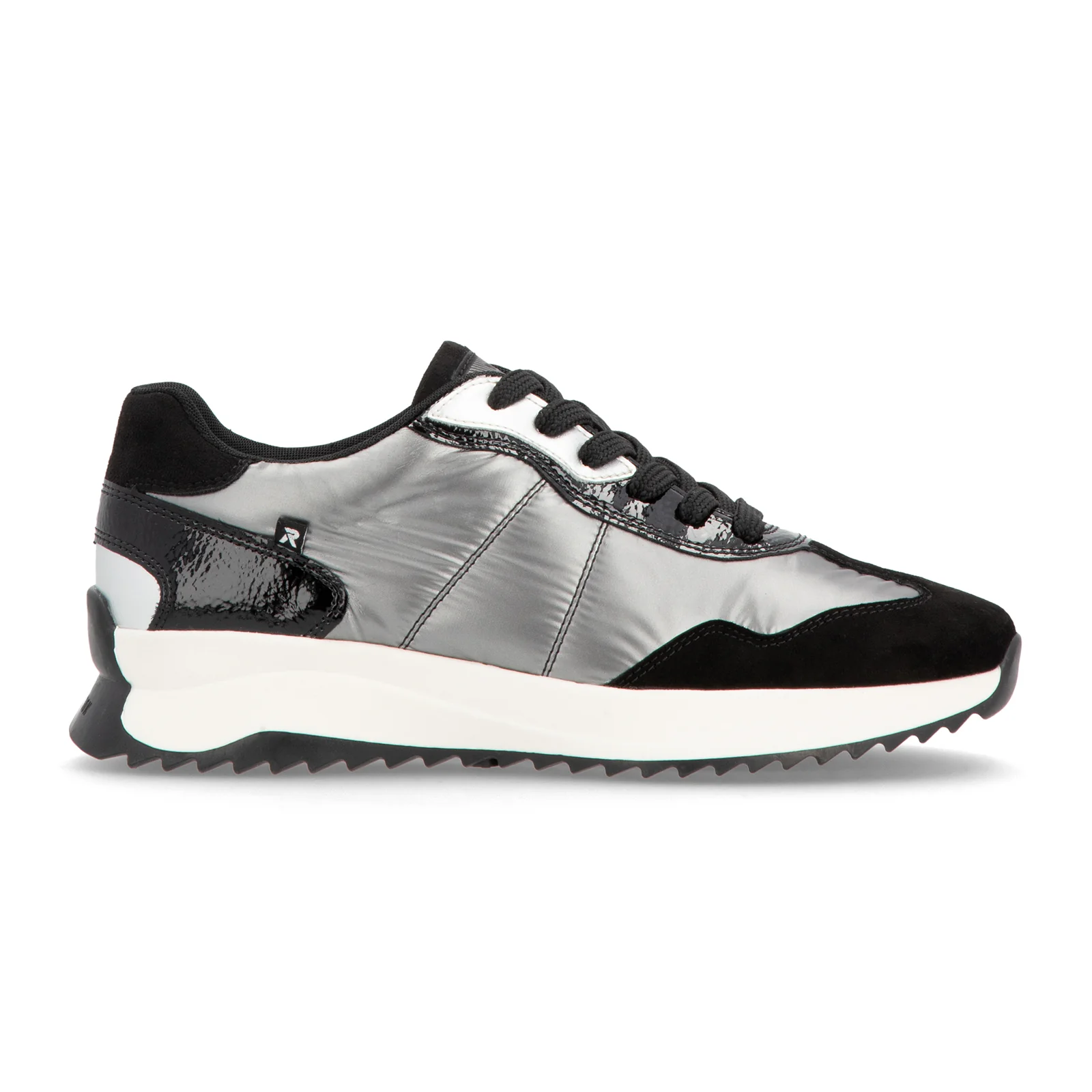 Rieker Dhara 06 Sneaker (Women) - Schwarz/Grau/Black/Silver