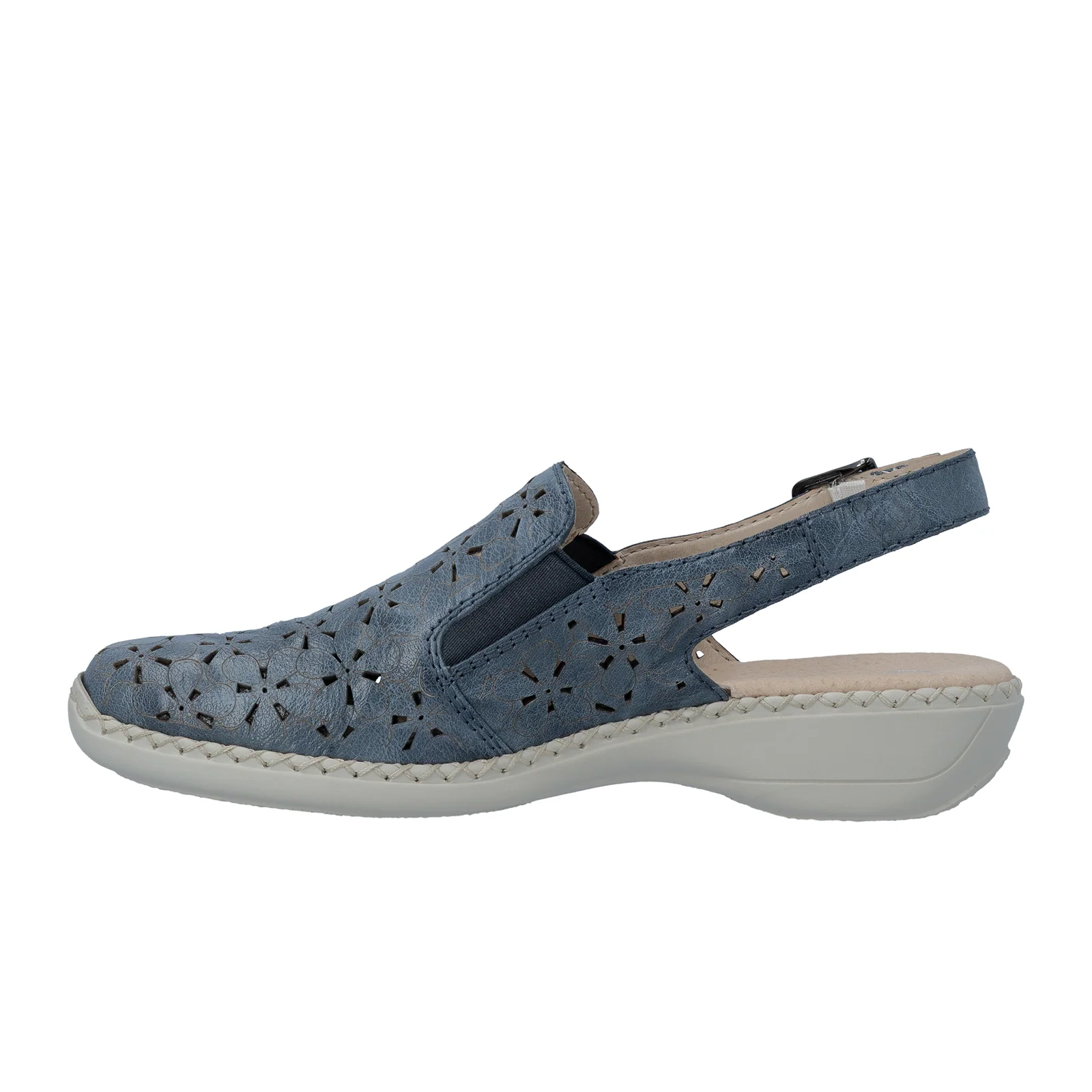 Rieker Doris 71 Clog (Women) - Blue - Image 2