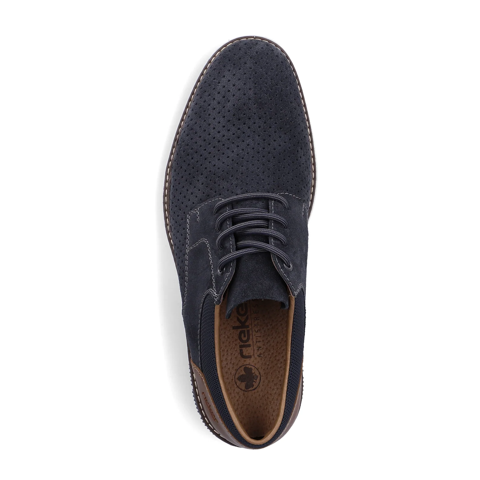 Rieker Dustin 25 Loafer (Men) - Kobalt/Amaretto/Ozean - Image 8