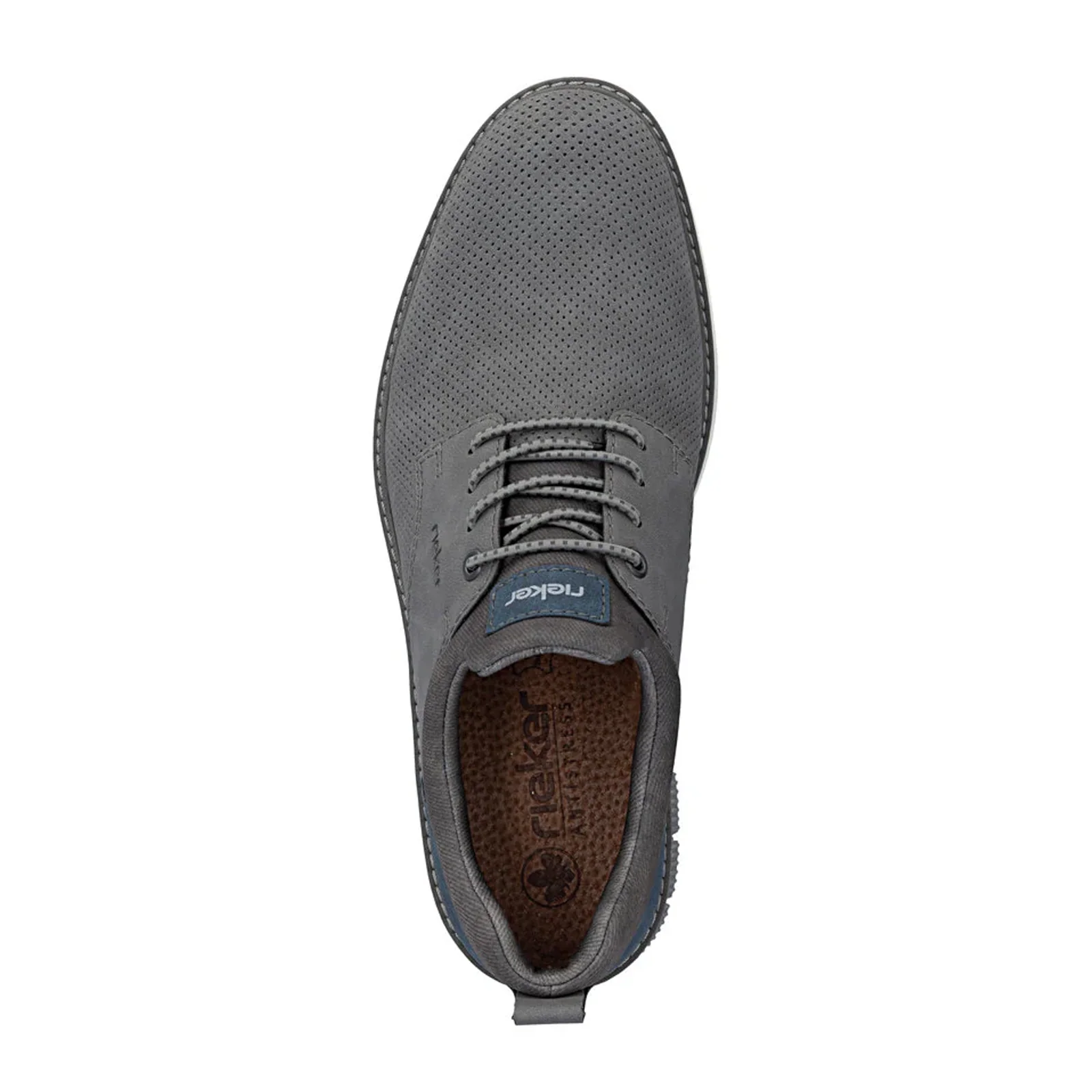 Rieker Dustin 50 Lace Up (Men) - Cenere/Denim/Rauch - Image 7