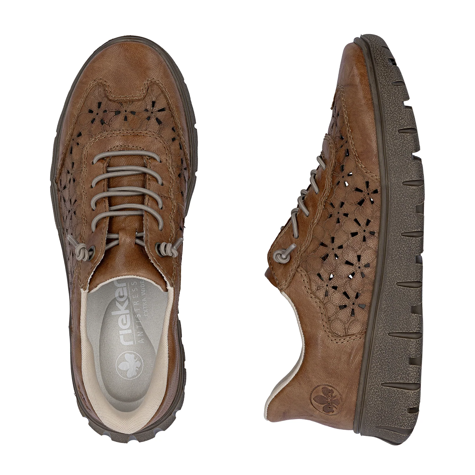 Rieker Heike 58 Sneaker (Women) - Brown - Image 7